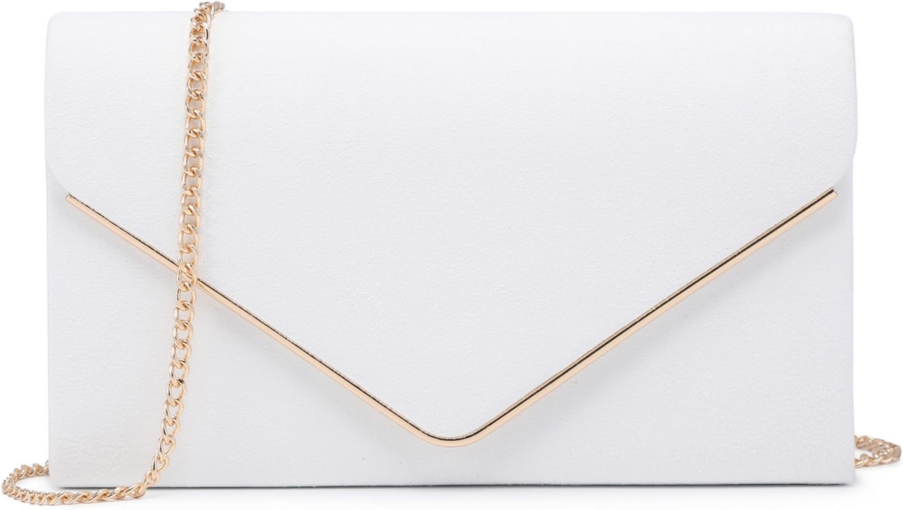 Dasein Women Faux Suede Evening Clutch Bags Formal Party Clutches Wedding Purses Cocktail Prom Cl... | Amazon (US)