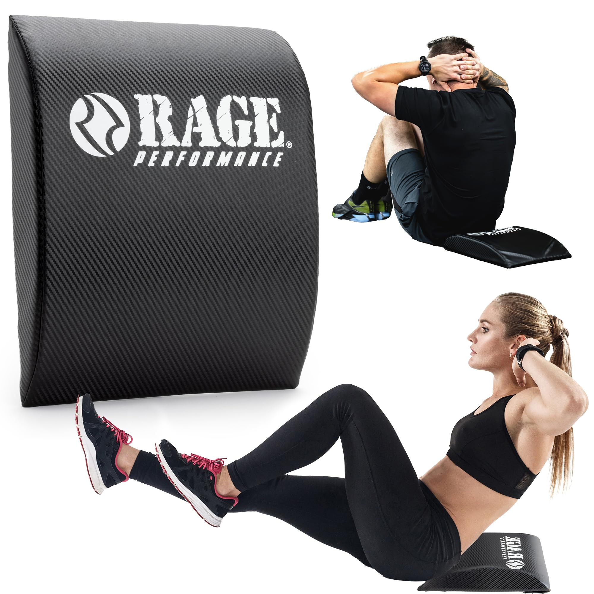 Rage Fitness Abdominal Mat, Ab Mat, Core Trainer, Crossfit Core Workouts, Sit ups, Crunches - Wor... | Amazon (US)