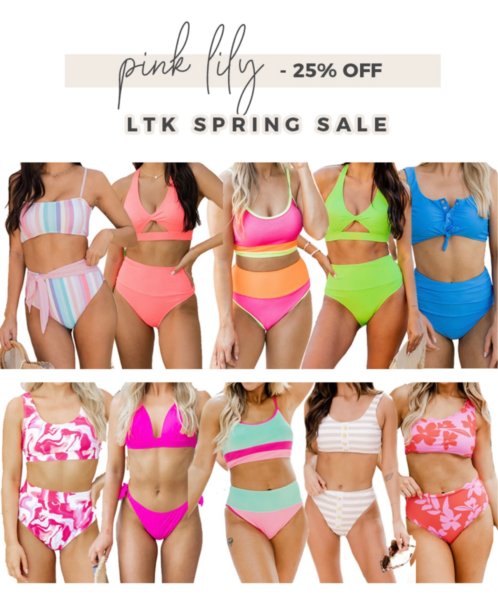 Pink Lily swimsuits on sale during the LTK Spring Sale! 



#LTKSale #LTKunder50 #LTKswim