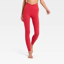 Women's Everyday Soft Ultra High-Rise Ruffle Crossover 7/8 Leggings - All In Motion™ | Target