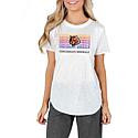 Football Fan Shop Officially Licensed NFL Short Sleeve Crew Neck - Bengals - White | HSN