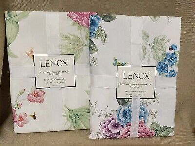 Lenox Butterfly Meadow Tablecloth 60" x 84" - 2 Designs, You Choose | eBay US