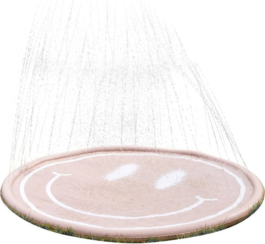 Splash Pad Sprinkler for Kids - 68" Outside Mini Pool for Baby and Toddler - Splash Pad for Toddl... | Amazon (US)