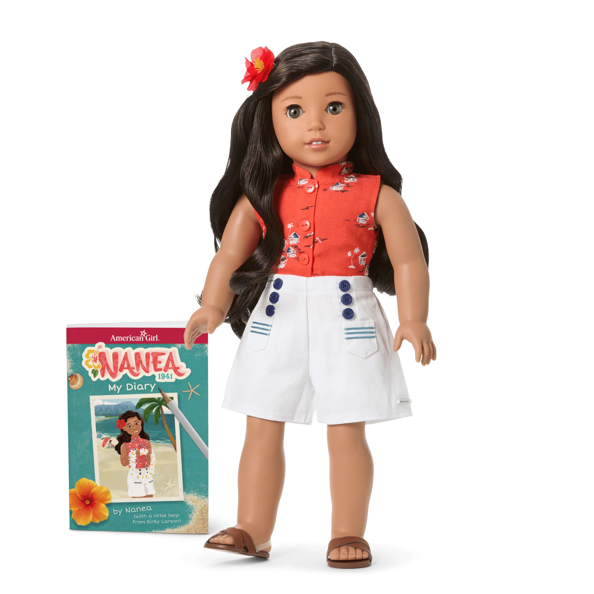 Nanea™ 18-inch Doll & Journal (Historical Characters) | American Girl