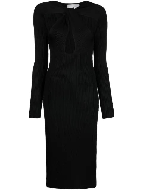 Coperni cut-out Detail Midi Dress - Farfetch | Farfetch Global