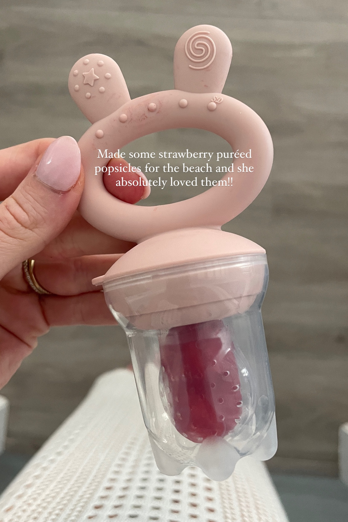 Baby purée popsicles 🍓 

#LTKKids #LTKBaby