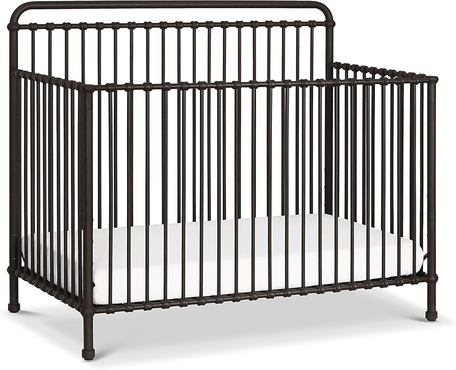 Namesake Winston 4-in-1 Convertible Metal Crib in Vintage Iron, Greenguard Gold Certified | Amazon (US)