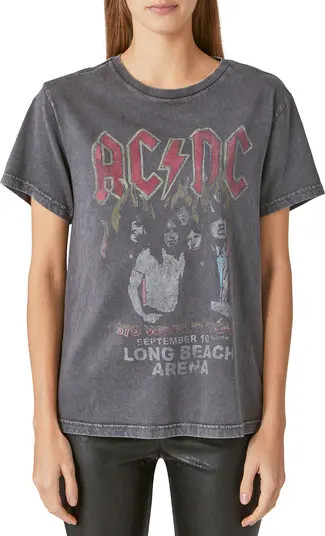 AC/DC Iconic Boyfriend Graphic Tee | Nordstrom