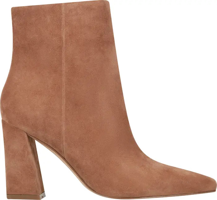Marc Fisher LTD Yanara Pointed Toe Bootie in Light Natural 110 at Nordstrom, Size 8 | Nordstrom