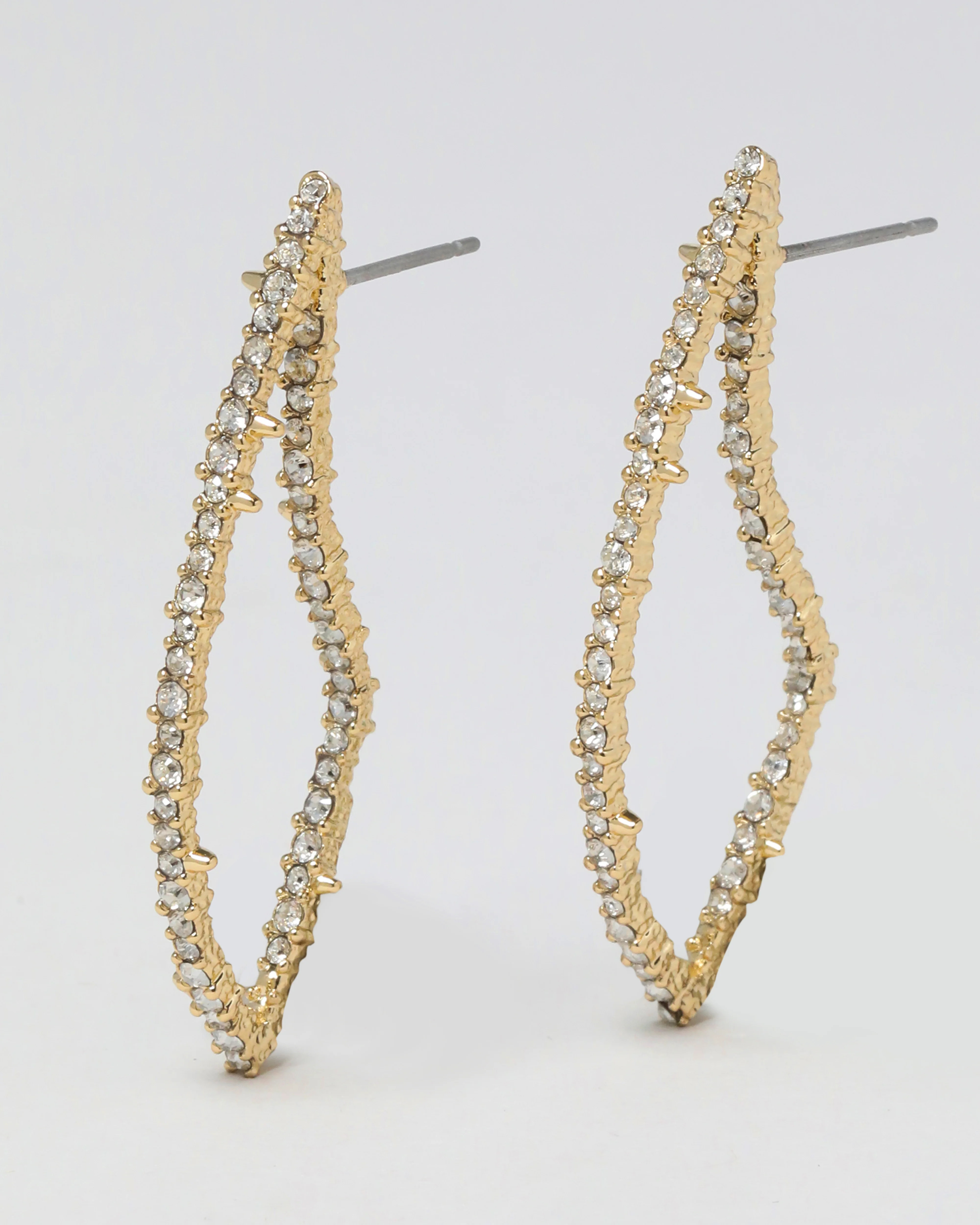 Abstract Thorn Post Earrings - Gold | ALEXIS BITTAR | Alexis Bittar