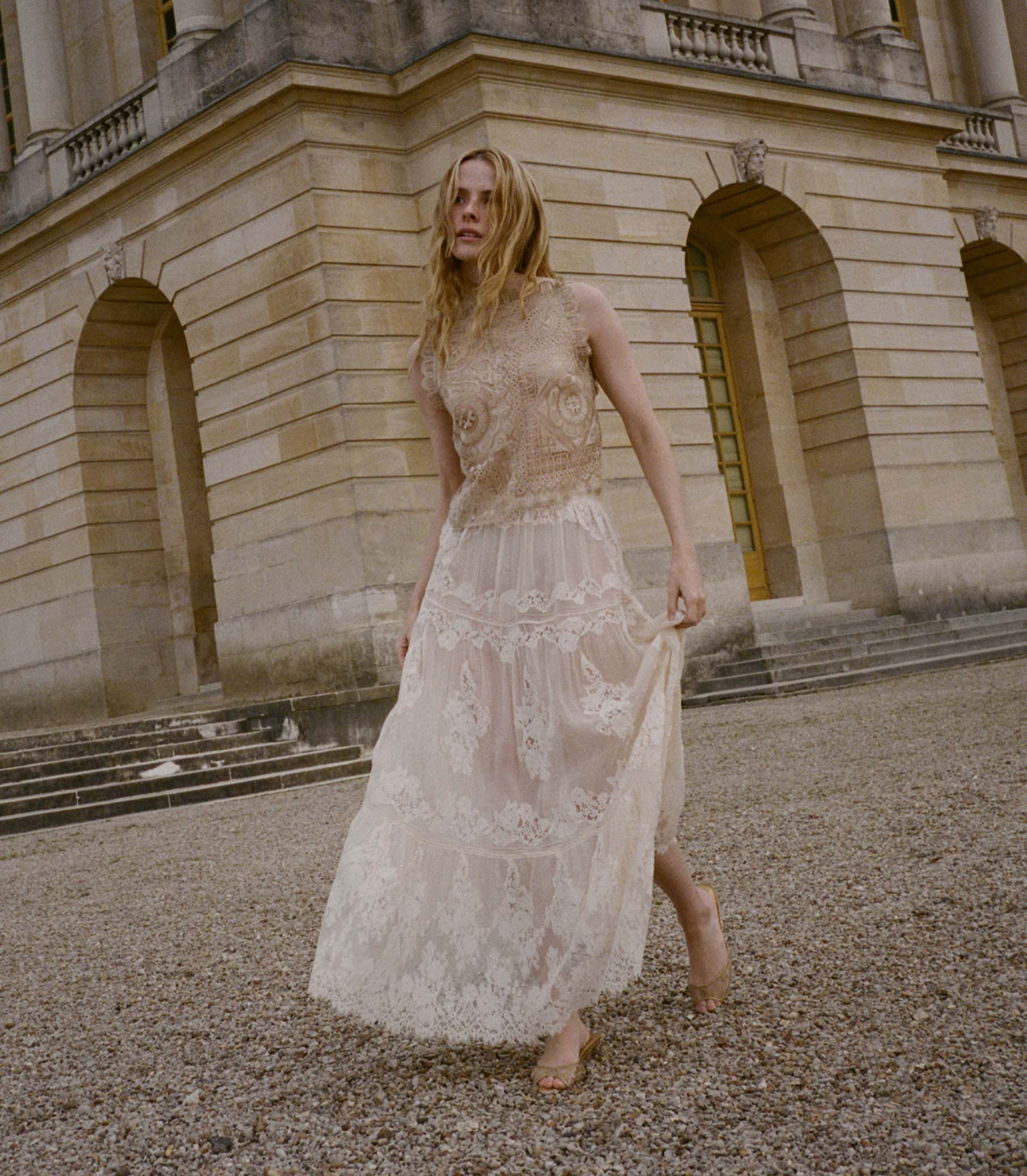 Sebastiane Anniversary Skirt - Candlelight | DÔEN | DOEN