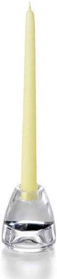 yummi Buttercup Yellow Taper Candles -10 inch - 12 per Pack | Amazon (US)