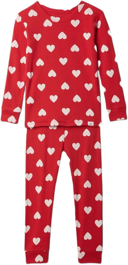 GAP Baby Toddler Long John Pajama Set | Amazon (US)