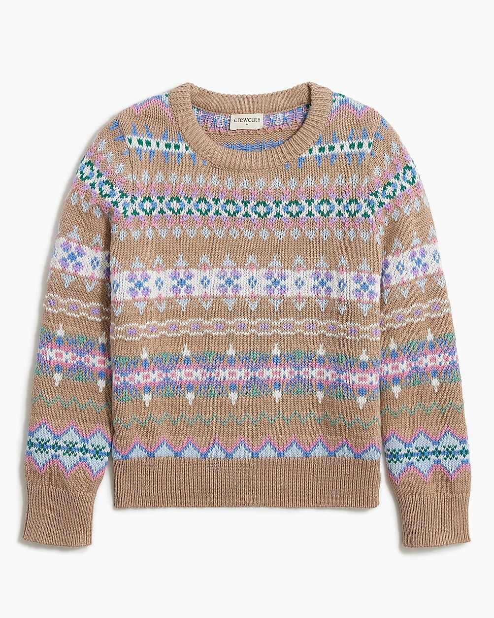 Girls' Fair isle sweater | J.Crew Factory