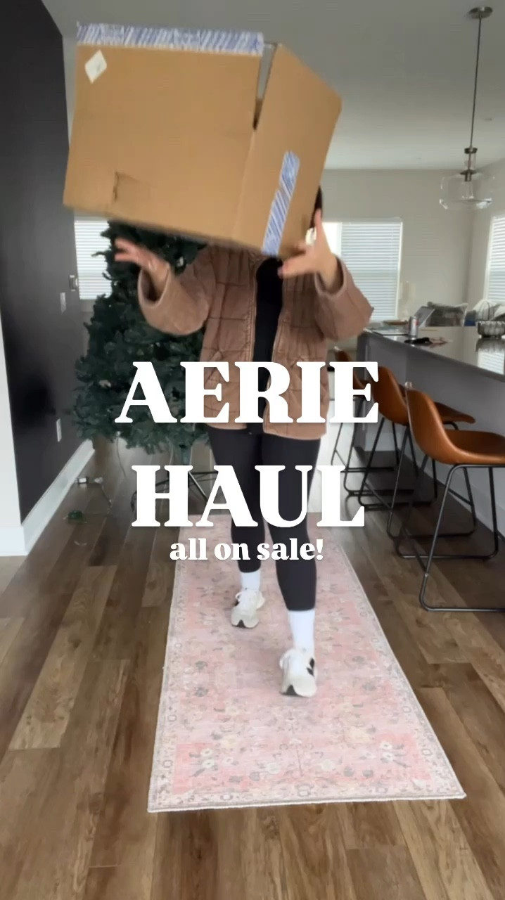 Aerie Black Friday haul! All 40% off! 

#LTKCyberWeek #LTKWatchNow #LTKSaleAlert