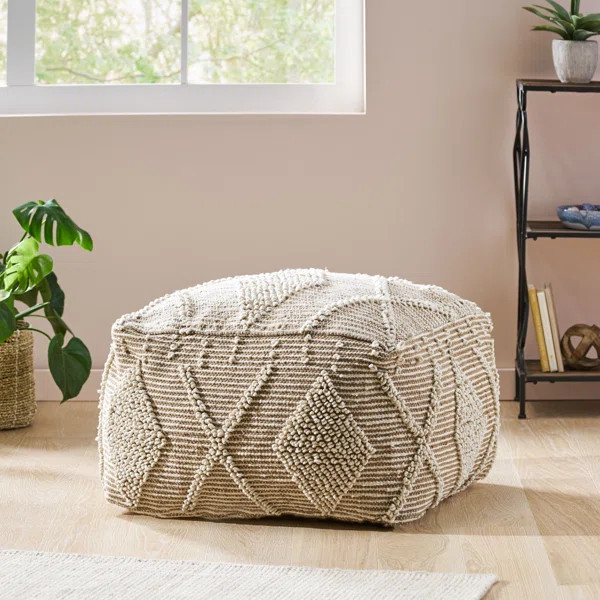 Simon Upholstered Pouf | Wayfair North America
