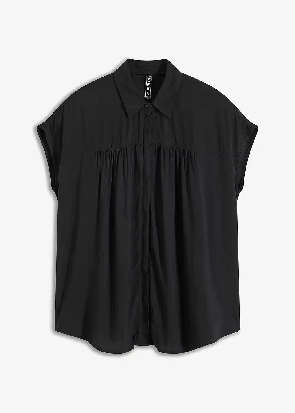 Oversized Blusentop aus fließender Viskose | Bonprix DE