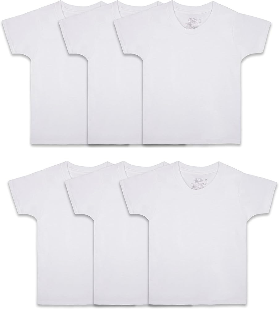 Fruit of the Loom Boys' Eversoft Cotton Undershirts, T Shirts & Tank Tops | Amazon (US)