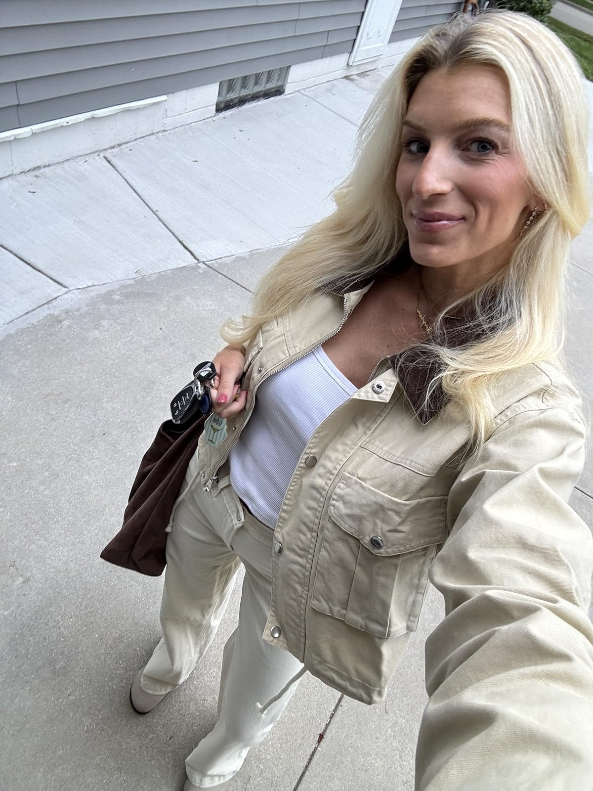 Fall fashion favorites
Exact jacket size medium
Tank size small
Exact purse
#founditonamazon #ama... | Amazon (US)