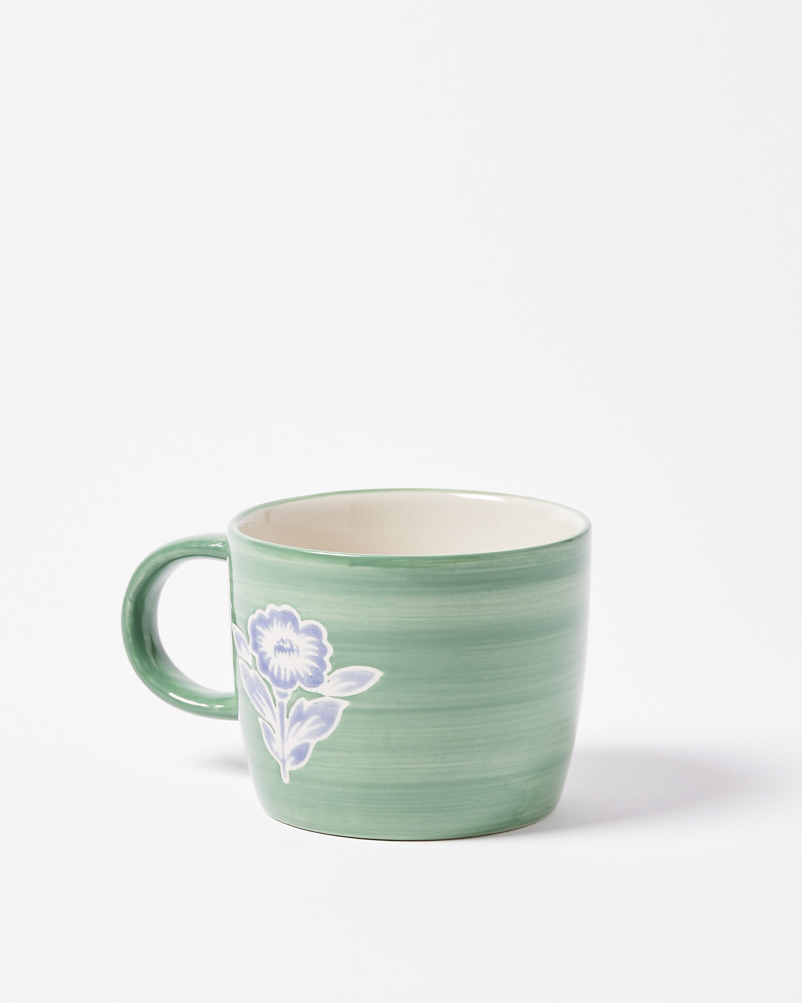 Dahlia Floral Ceramic Mugs | Oliver Bonas | Oliver Bonas (Global)