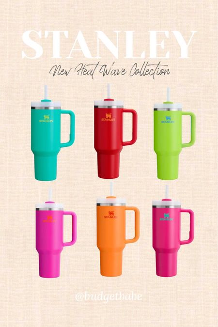 New summer colors from Stanley with the Heat Wave collection 

#LTKFindsUnder50 #LTKGiftGuide