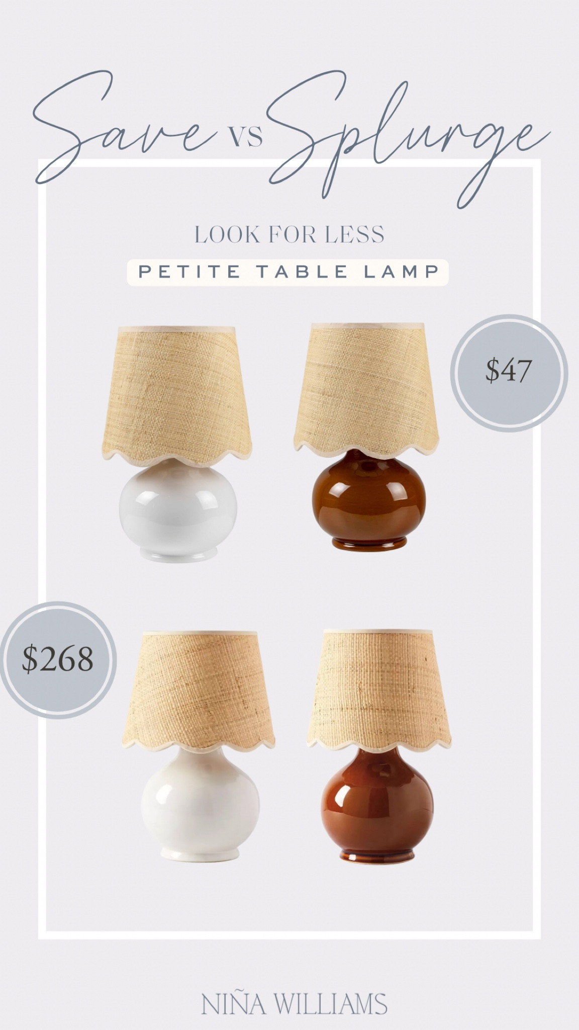 Serena & Lily Petite table lamp look for less! Coastal home decor - neutral home decor - rattan shade lamp 

#LTKFindsUnder50 #LTKHome