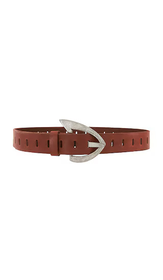 Free People Noa Belt in Red. - size M/L | Revolve Clothing (Global)