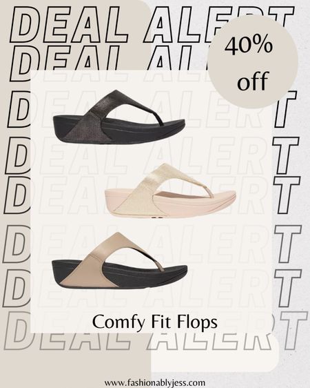 Very comfy flip-flop sandals that I just ordered for myself my mom has them and I wear them every time I'm at her house because they are so COMFY!!!!

#LTKFindsUnder50 #LTKOver40 #LTKSaleAlert