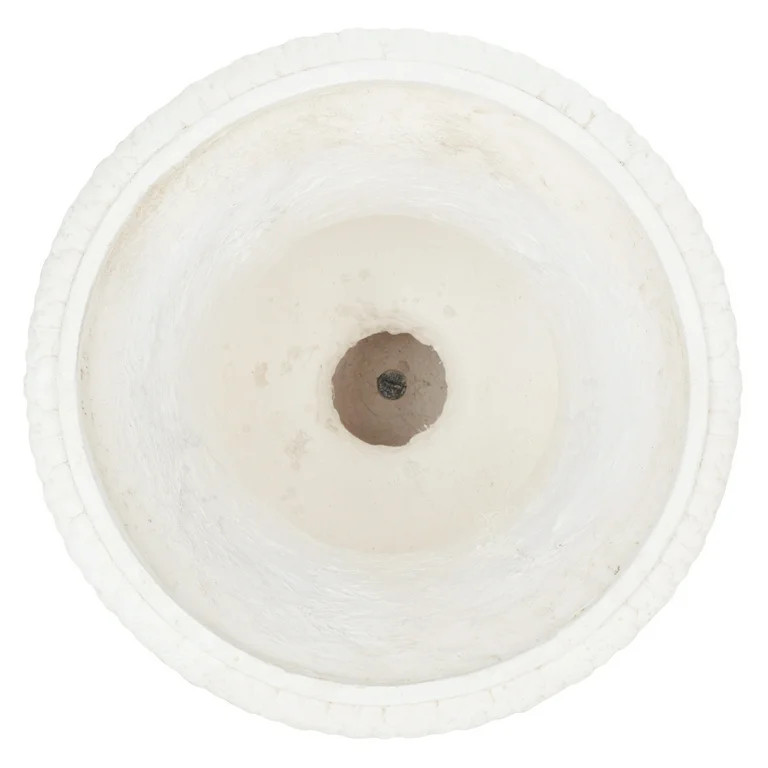 SAFAVIEH Paven 21" x 21" x 29" Urn Off White Resin Solid Plant Pot | Walmart (US)