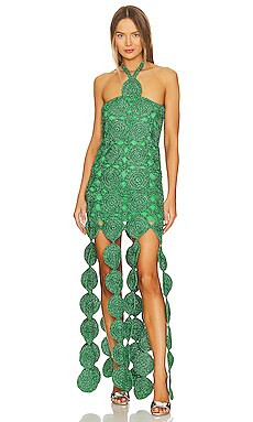 SIMONMILLER Beep Beep Dress in Gummy Green from Revolve.com | Revolve Clothing (Global)