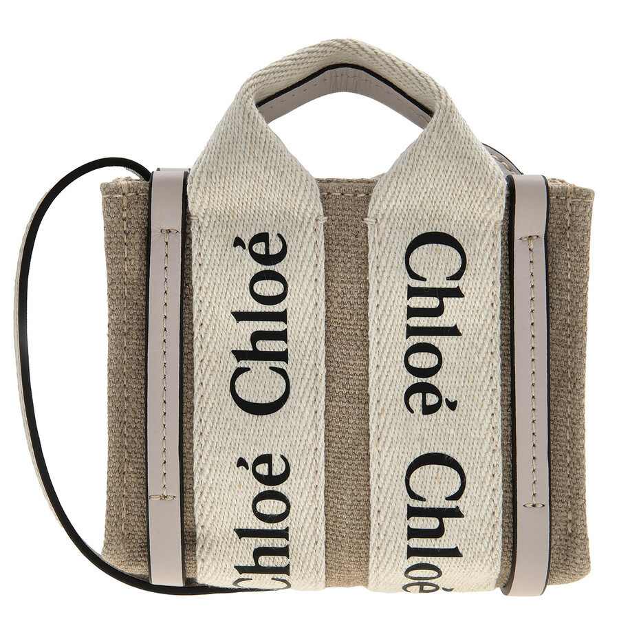 Nano Woody Linen Canvas Tote | Jomashop.com & JomaDeals.com