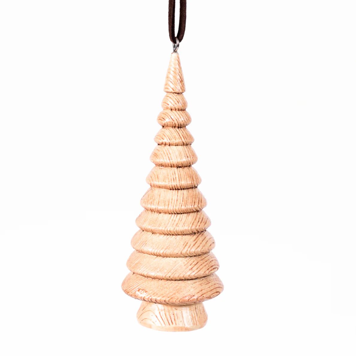 Carved Tree Ornament | Stoffer Home