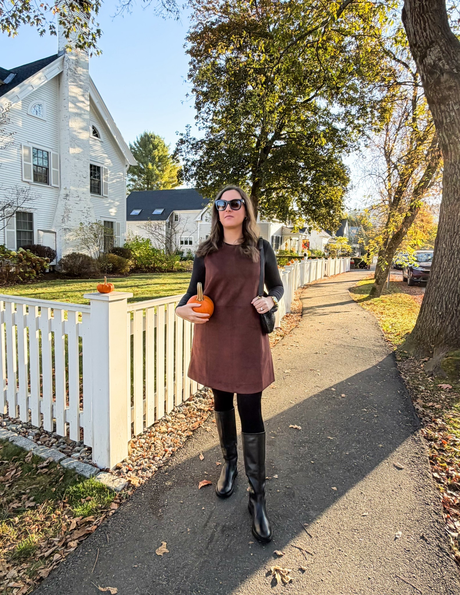 Obsessed with this suede dress! Fits TTS! Use code: YOUROCK for 20% off!

Fall outfits, jeans, boots, suede bag, fall family photos outfits, fall dress, denim dress, travel outfit, New England outfit, fall outfit, cardigan, fall wedding guest dress, date night outfits, fall decorations, fall fashion


#LTKSaleAlert #LTKSeasonal #LTKStyleTip