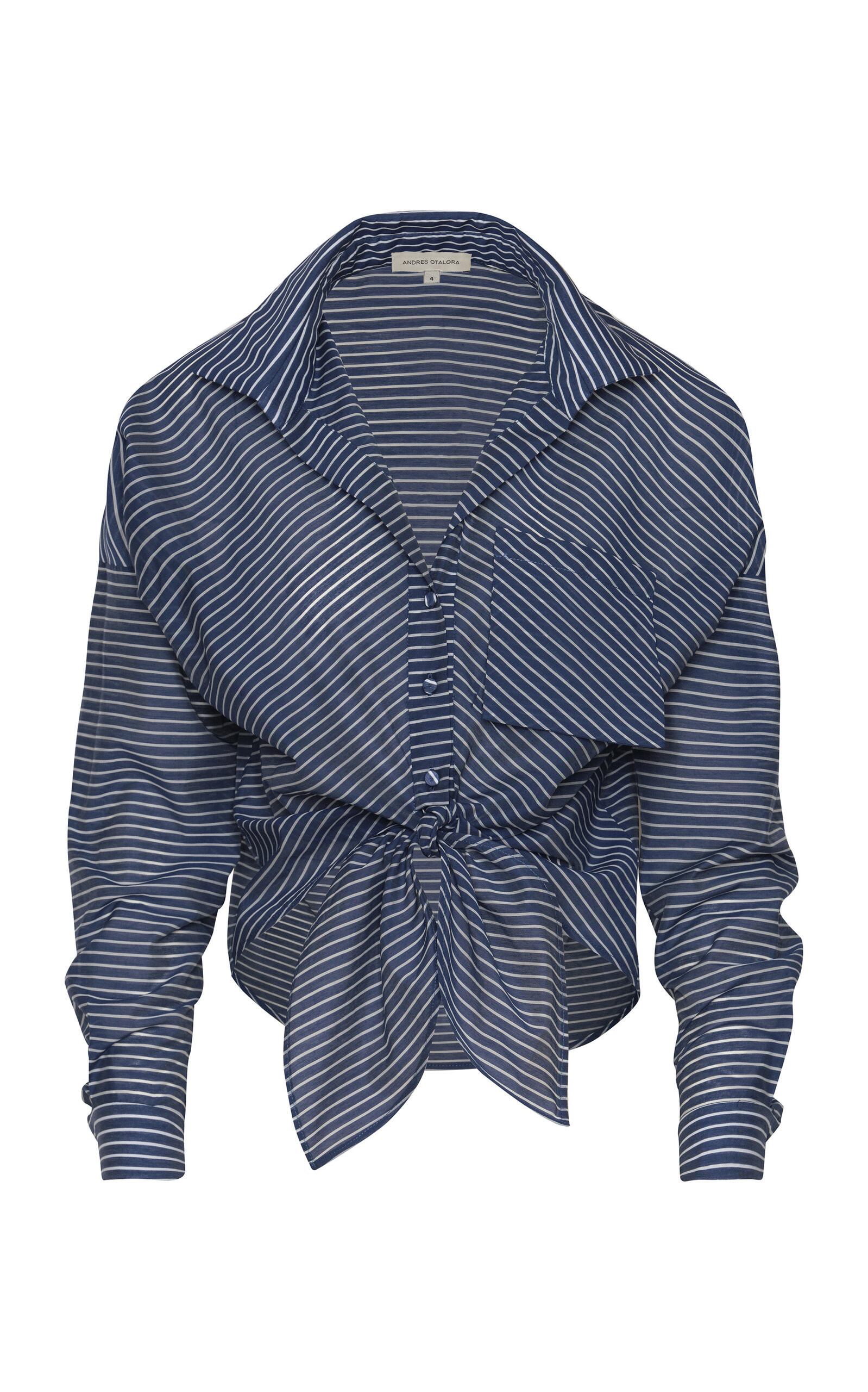 Andres Otalora Ilusion Natural Cotton Shirt - Moda Operandi | Moda Operandi (Global)