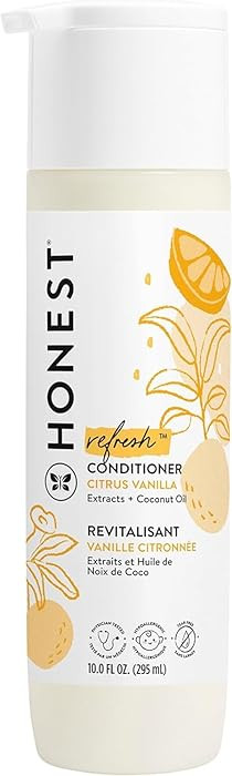 The Honest Company Silicone-Free Conditioner, Gentle Tear-Free, Hypoallergenic, Baby Hair Care wi... | Amazon (US)