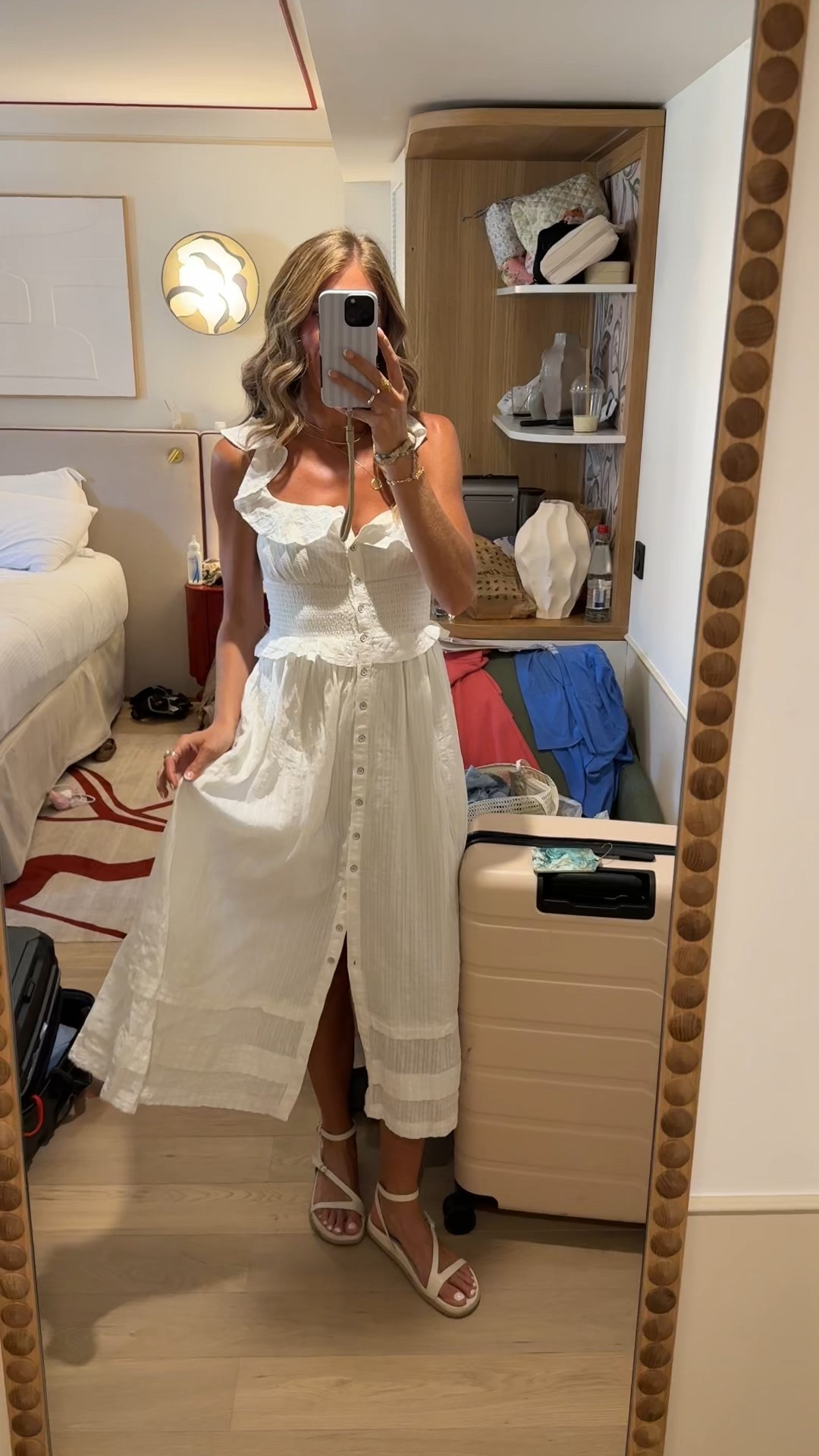 Europe outfit I wore to Provence France. Wearing a small in this white dress. Stretchy waistband

#LTKSeasonal #LTKTravel