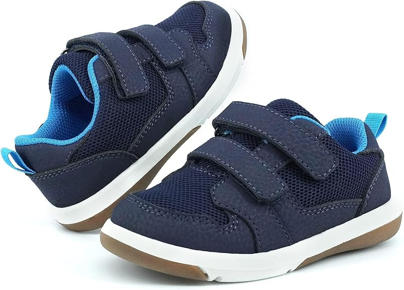 SKYWHEEL Toddler Boys Girls Tennis Shoes Kids Slip On Barefoot Shoes Wide Casual Walking Running ... | Amazon (US)