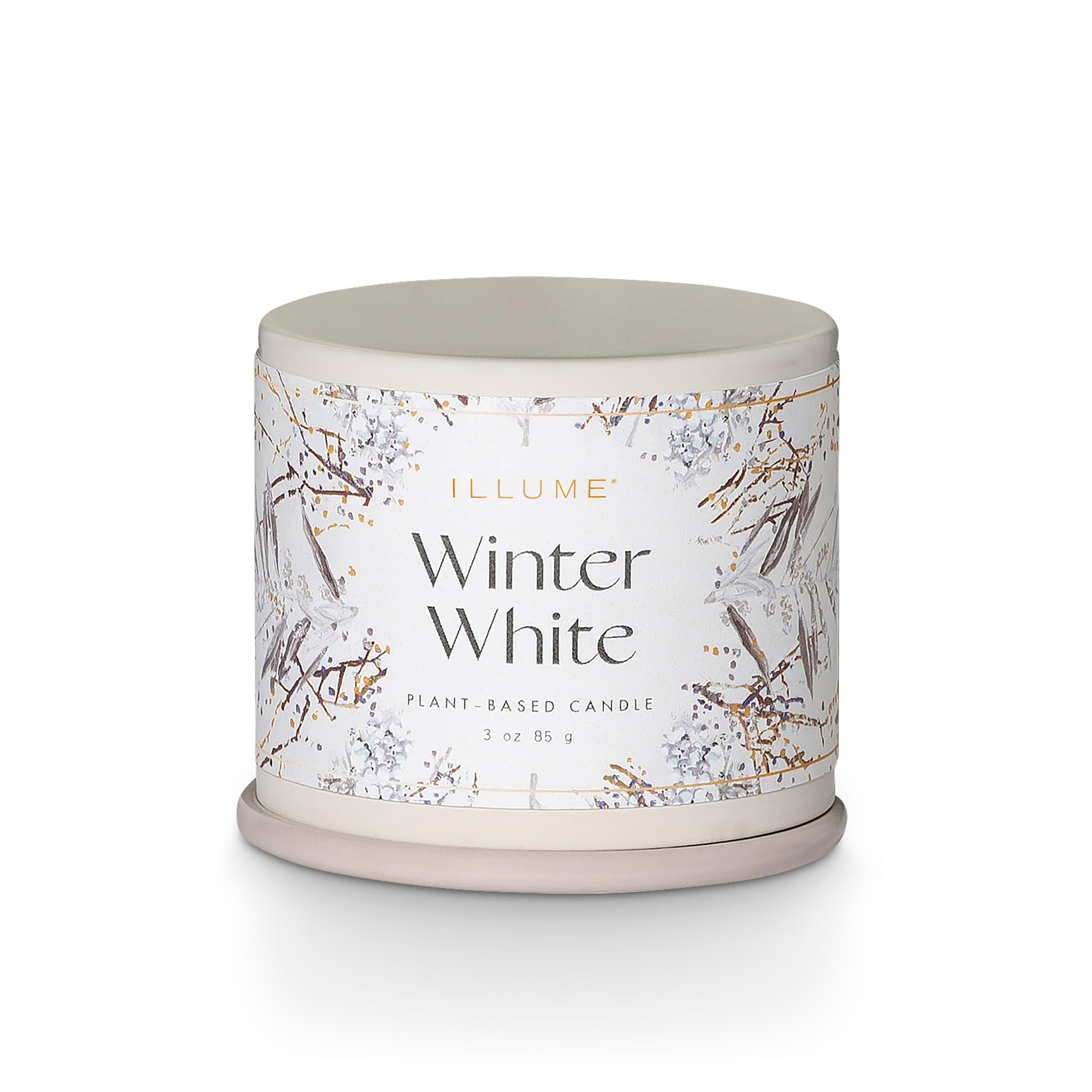 ILLUME Demi Vanity Tin Candle, Winter White | Amazon (US)