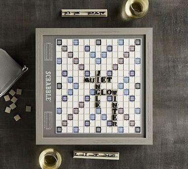 Wooden Scrabble Board Game - Luxury Edition | Pottery Barn (US)