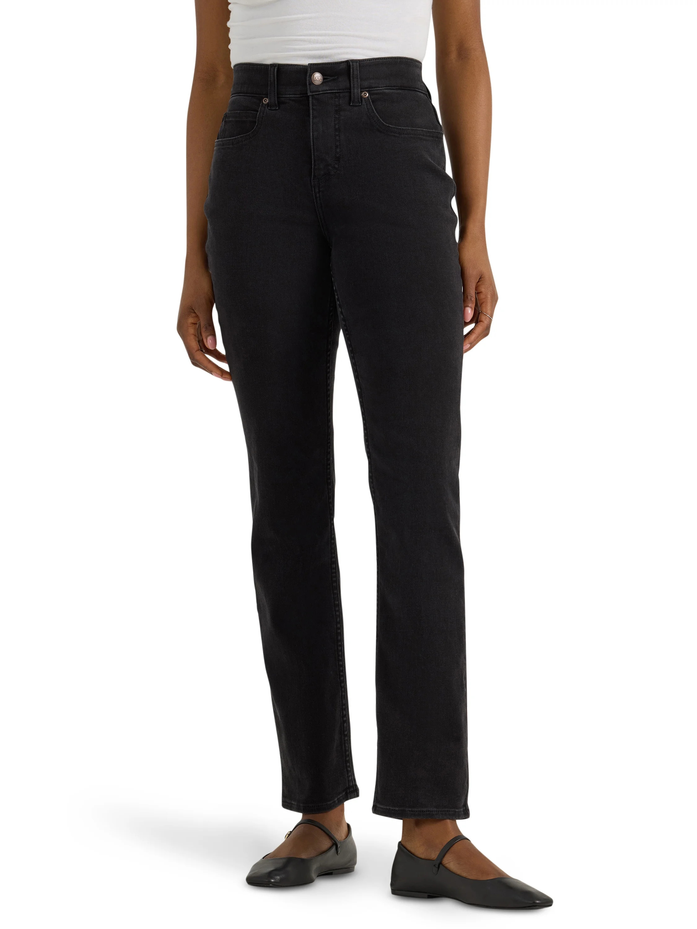 Lee® Women's Flex Motion Relaxed Fit Straight Leg Jean | Walmart (US)