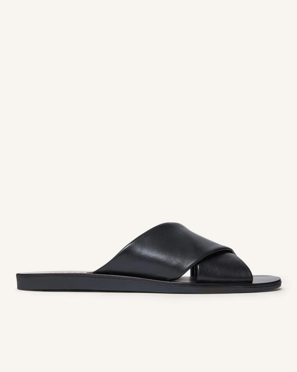 The Day Crossover Sandal | Black | Everlane