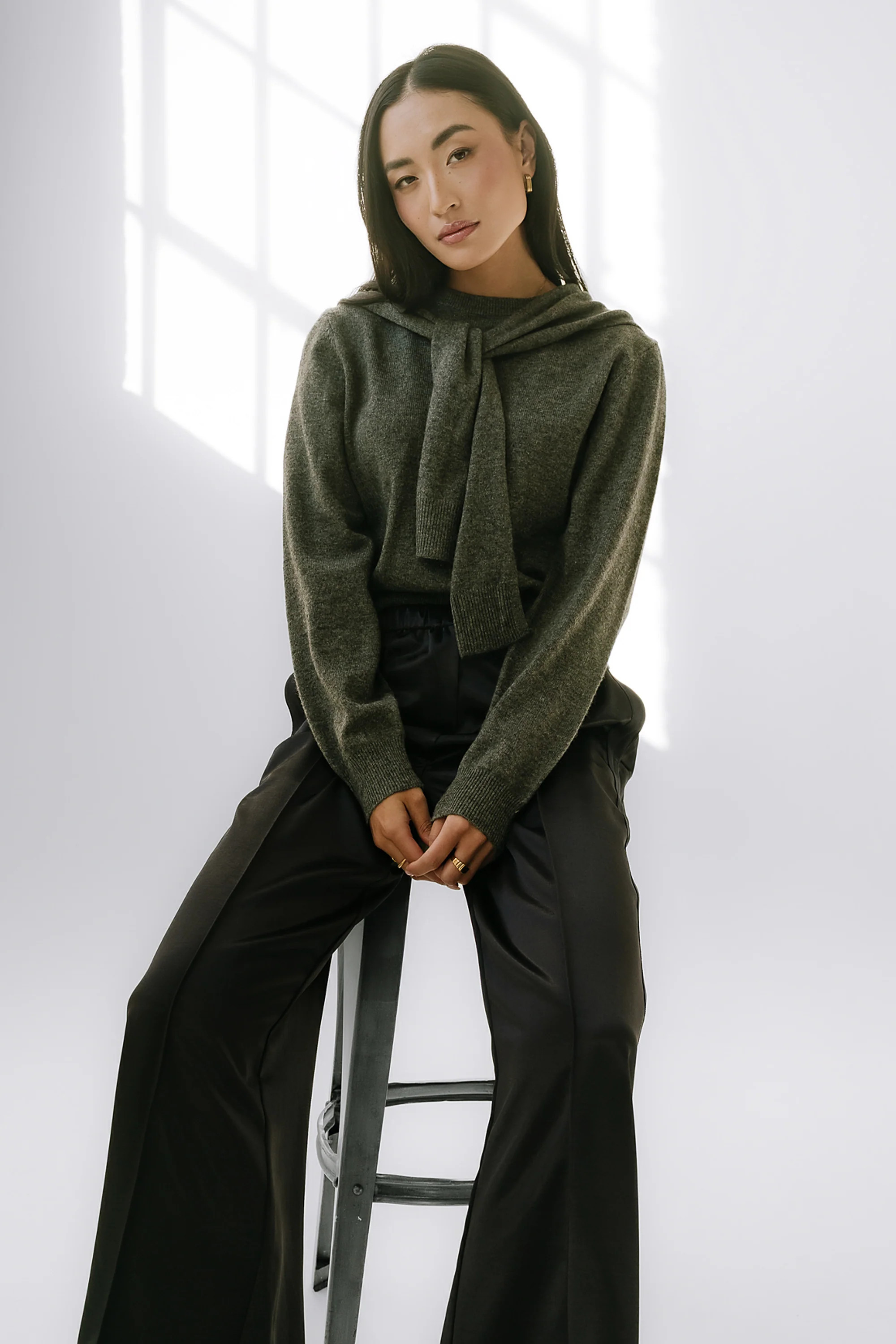 Raegan Tie Sweater | Böhme US