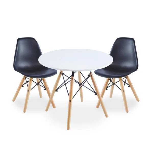 Siemens Kids Round Chair Set (Set of 3) | Wayfair Professional