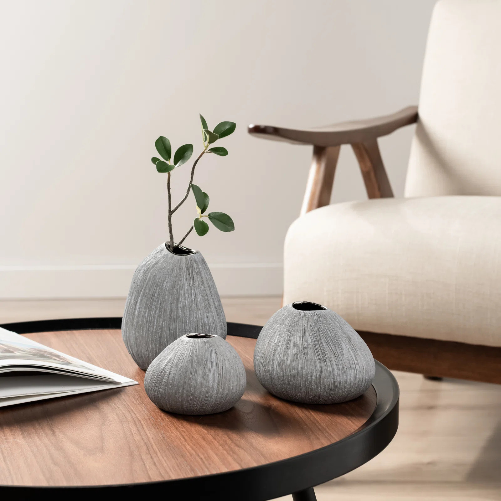 Mehaan Handmade Ceramic Bud Vase Set | Wayfair North America