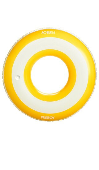 FUNBOY Mellow Yellow Tube Float in Yellow. | Revolve Clothing (Global)