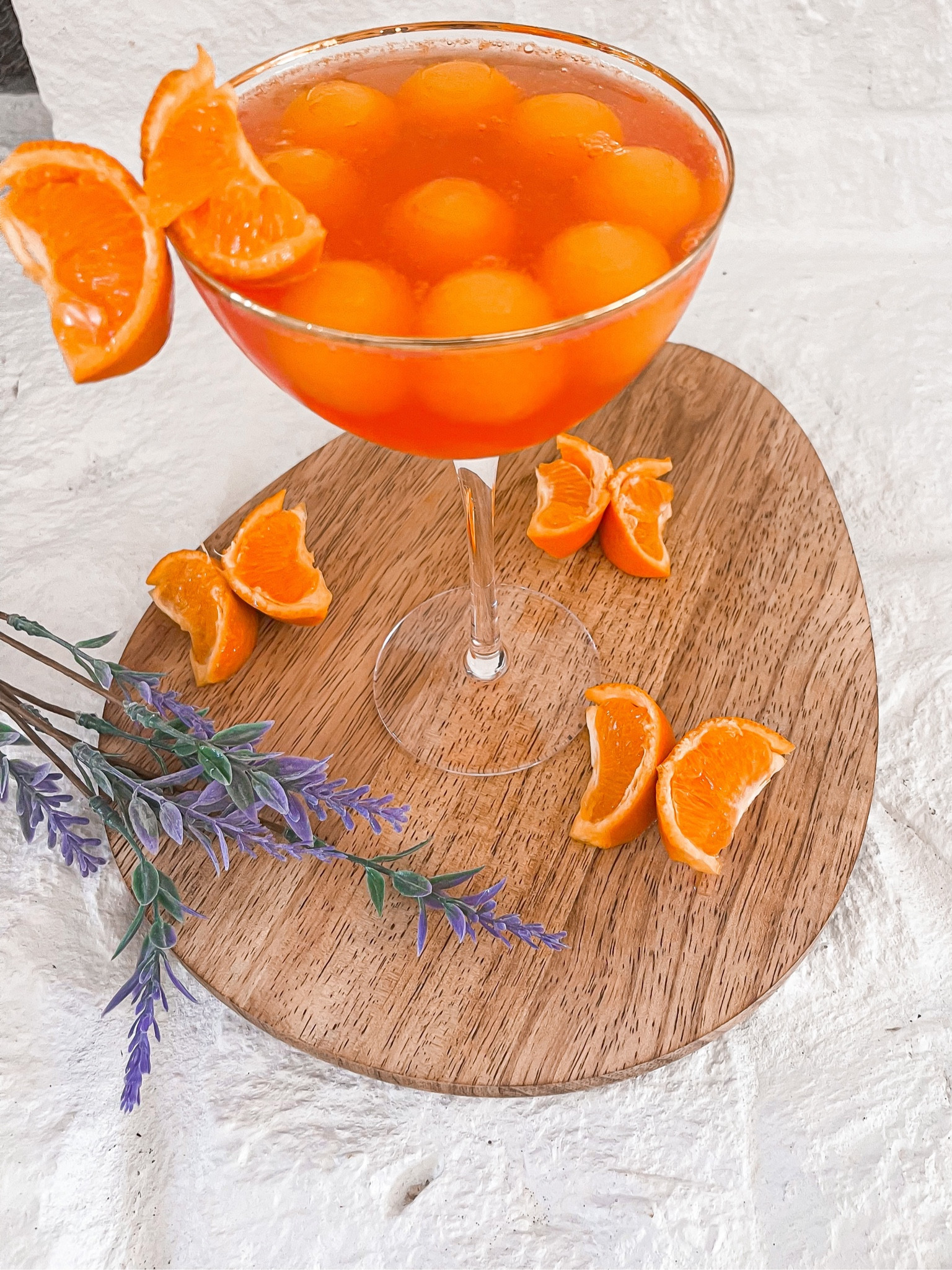 Tangerine spritz .. perfect for spring! I used an ice cube mold from Amazon to make the tangerine ice cubes! 

#LTKhome #LTKSeasonal #LTKSale