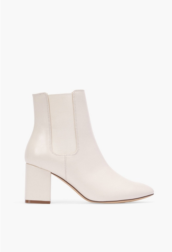 Amelia Block Heeled Bootie | JustFab