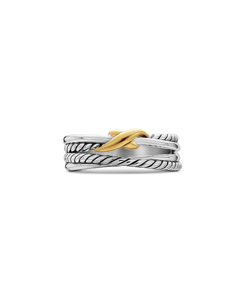 David Yurman X Crossover Ring with 18K Gold | Bloomingdale's (US)