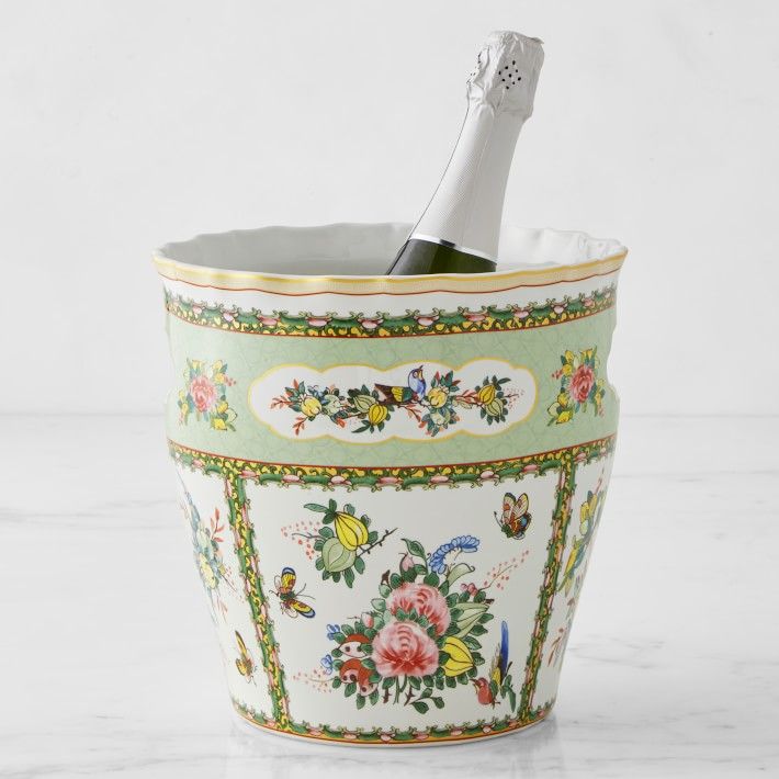 Famille Rose Champagne Bucket | Williams-Sonoma