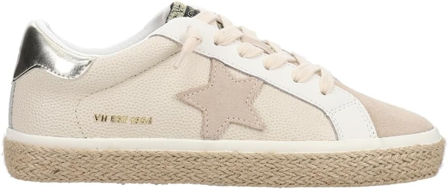 VINTAGE HAVANA Womens Coastal Metallic Slip On Sneakers Shoes Casual - Off White | Amazon (US)